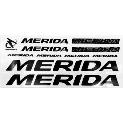 Наклейка Merida на раму велосипеда, черный 