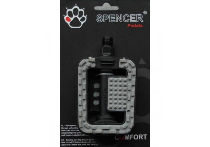 Педали Spencer PED833 пластиковые с катафотом