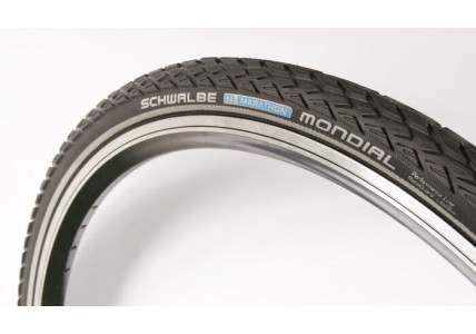 ПОКРЫШКА 28" X 1.40" 700X35C (37-622) SCHWALBE MARATHON MONDIAL RACEGUARD RT HS 428 EC ЧЕРНАЯ