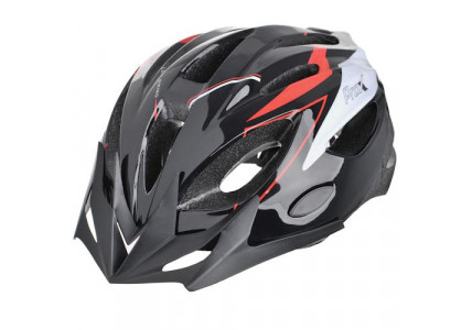 Шлем велосипедный ProX Thunder черный / красный 