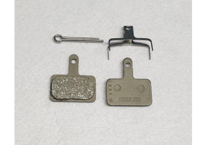 Тормозные колодки  SHIMANO B05s, полимер/resin Код: EBPB05SRXBS