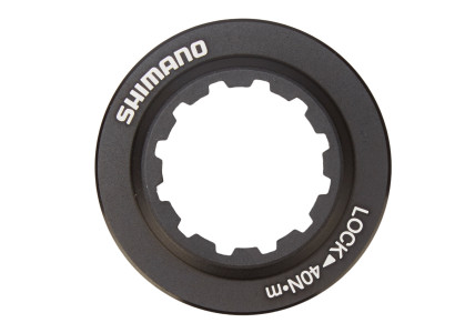 Гайка для ротора Shimano Center Lock, алюминиевая
