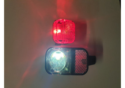Комплект велосипедных фар AXA visto LED