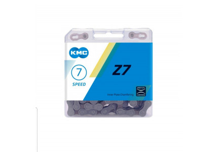 Цепь KMC Z7 с замком, 116 звеньев, 7 звезд