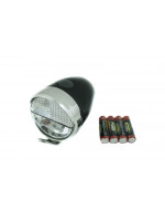 Передняя светодиодная  велофара 7110 на батарейках 1Led