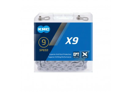 ЦЕПЬ KMC X9-EPT 1 / 2х11 / 128Х116L, 9ШВ