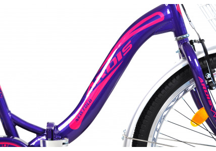 Складной велосипед Ardis FOLD 24" NEW с корзиной