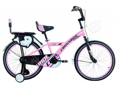 Детский велосипед CROSSRIDE 20"ST "DOLPHIN"Розовый