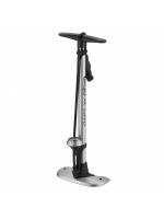 Насос напольный ручной GIYO GF-53P с манометром, двухстороннего действия, под два типа клапана AV+FV