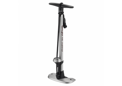 Насос напольный ручной GIYO GF-53P с манометром, двухстороннего действия, под два типа клапана AV+FV