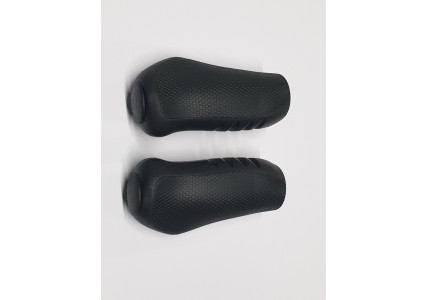 Ручки руля VELO VLG-1115-1AD2 92мм, черные, OEM