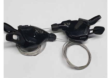 Манетки Sram X9 под трансмиссию 2×10speed, в хорошем состоянии.