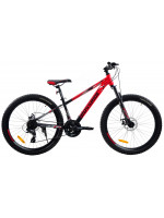 Подростковый велосипед CROSSRIDE 24 MTB ST "JET"рама 11"Красный