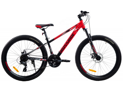 Подростковый велосипед CROSSRIDE 24 MTB ST "JET"рама 11"Красный