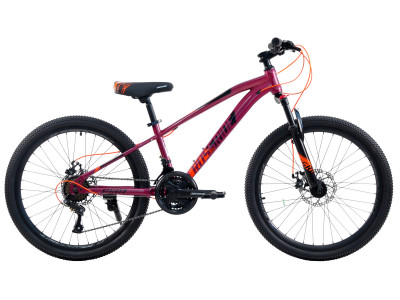 Подростковый велосипед Crossride Stalker 24" рама12" фиолетовый