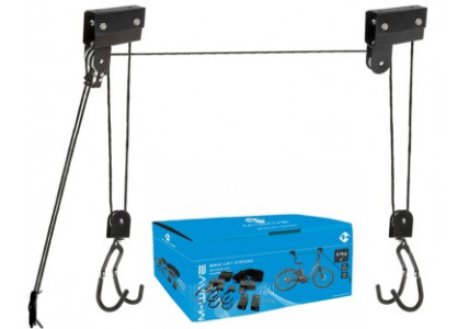 ДЕРЖАТЕЛЬ ВЕЛО M-WAVE, ПОДВЕСНОЙ, КРЕПЛЕНИЕ К ПОТОЛКУ, ДО 57 КГ