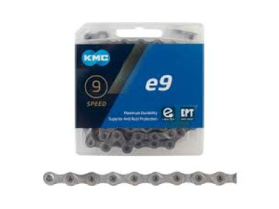 Цепь для электровелосипеда KMC e9 9 скоростей, 136 звеньев E-Bike