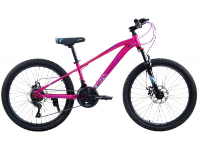 Велосипед CROSSRIDE 24 MTB ST "STALKER"рама 12"Розовый