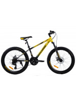 Велосипед CROSSRIDE 24 MTB ST "JET" жевой (рама 11")