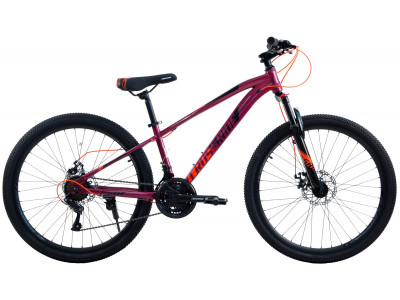 Підлітковий велосипед Crossride Stalker 26" рама 13"фіолетовий Підлітковий велосипед Crossride Stalker 26" рама 13"фіолетовий