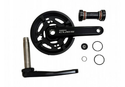 Шатуны Shimano CUES FC-U4010 9/10/11-speed 40/26T 170mm + каретка Shimano BB-UR400