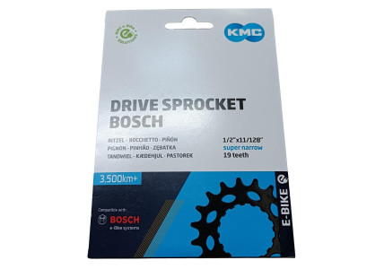 Звездочка KMC для электровелосипеда 19T  Bosch Gen. 2 (1/2 x 11/128")