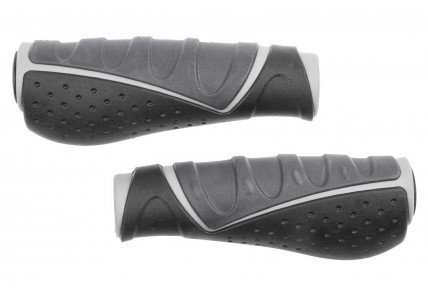 Грипсы VELO ERGOGEL D3 COMFORT – ЧЕРНЫЕ/СЕРЫЕ