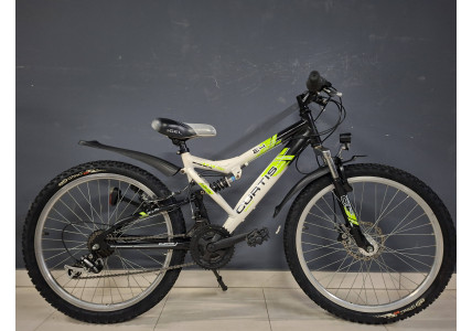 Подростковый велосипед Curtis alu двухподвес 24"