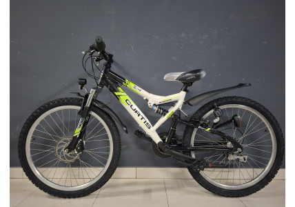 Подростковый велосипед Curtis alu двухподвес 24"