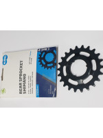 Звезда задняя KMC Shimano Narrow 22T 3/32" black (для планетарных втулок)