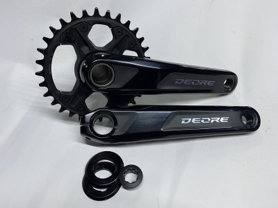 Шатуны Shimano FC-M6120-1 Deore 32T 170мм 12 скоростей