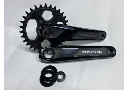 Шатуны Shimano FC-M6120-1 Deore 32T 170мм 12 скоростей