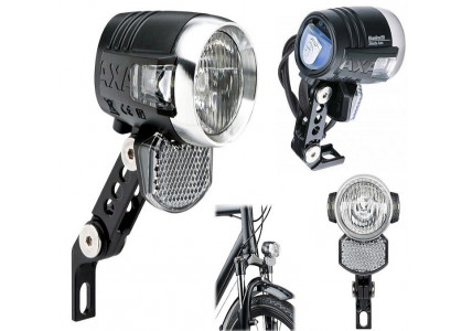 Фара передняя AXA BLUELINE 50 E-bike 6V
