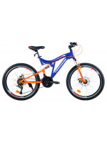 Велосипед CROSSRIDE 24 AMT. ST NITRO (рама 17")двухподвес