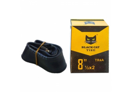 Камера для электросамоката BLACK CAT 8 x 1/2 х 2.00 Камера для электросамоката BLACK CAT 8 x 1/2 х 2.00