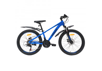 Велосипед SPARK PLEASURE (колеса - 24", алюминиевая рама - 12")синий