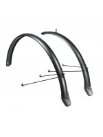 Крылья Eurofender Duo 28"/58 мм черный-матовый