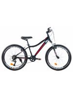 Подростковый велосипед CROSSRIDE 24 MTB AL "CROSS" красный