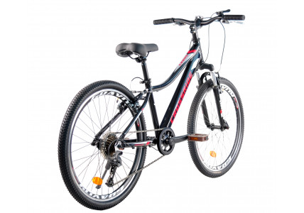 Подростковый велосипед CROSSRIDE 24 MTB AL "CROSS" красный