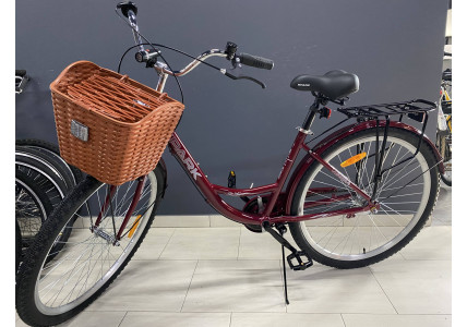 Велосипед SPARK PLANET-3 VENERA (алюминиевая рама – 17", колеса 28")Красный