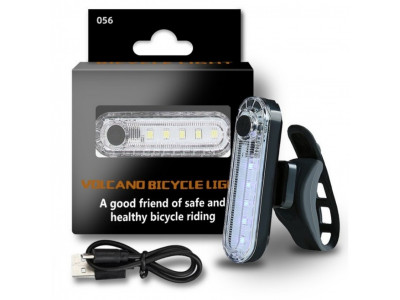 Фонарь мигалка BauTech HJ-057 акум. Li-ion, micro USB