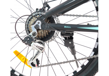 Велосипед ARDIS 24 MTB AL "BULL" Чорно-зелений( рама 11)
