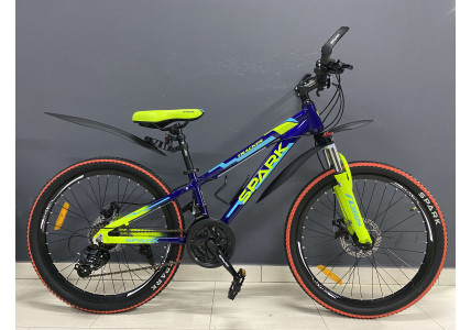 Велосипед Spark Tracker Junior 24" Темно-синий 