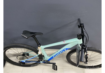 Велосипед 29" Ghost Lector SF UC Advanced Carbon M, блакитний 12speed