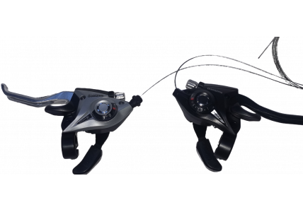 Моноблоки Shimano ST-EF51 3*8 Malaysia оригинал серая и чорная