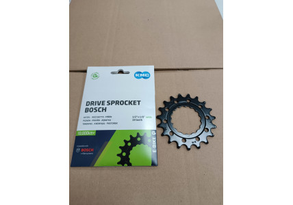 Звезда KMC 19T 3мм 1/2×1/8 CroMo для электровелосипеда BOSCH с планетаркой, черная.