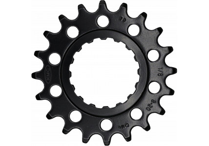 Звезда KMC 19T 3мм 1/2×1/8 CroMo для электровелосипеда BOSCH с планетаркой, черная.