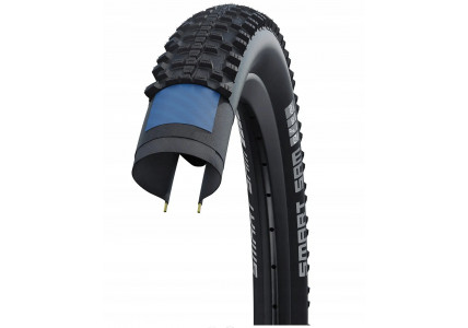 Велосипедная покрышка Schwalbe Smart Sam 26″x2.10 Addix, с проволочным каркасом.