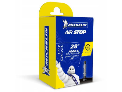 Камера MICHELIN 28 AIRSTOP A3 700B/C 28x 1,3/8-1,85 622/635, 35-47 DUNLOP