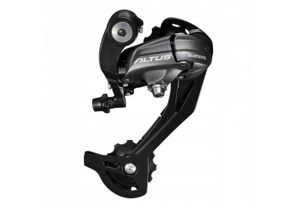 Задний переключатель Shimano Altus RD-M370 SGS – с длинной лапкой, 9 скоростей.